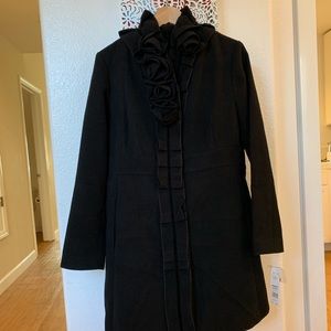 Black winter coat